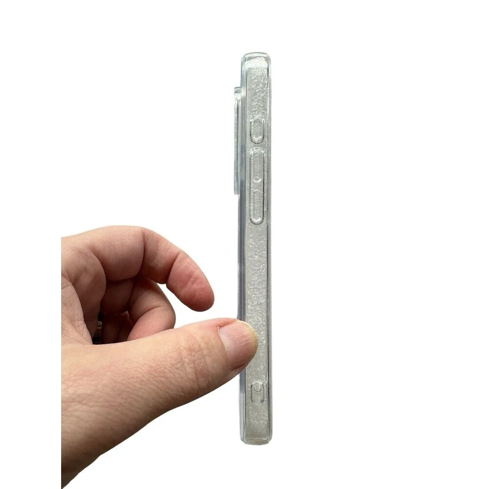 JETech Clear Case for iPhone 16 Pro 6.3-Inch Non-Yellowing Shockproof Phone